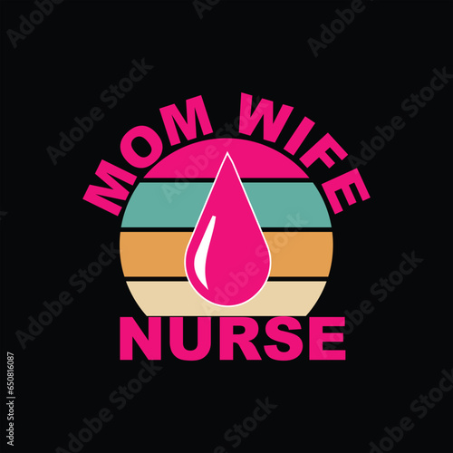 Nursing T-shirt design