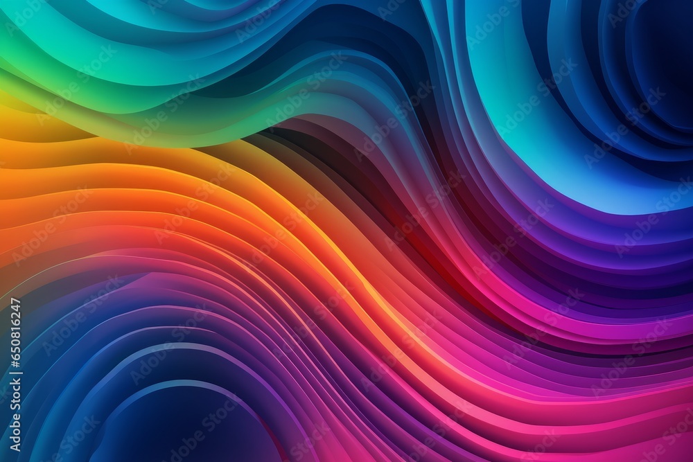 Fototapeta premium A vibrant abstract background with flowing, colorful lines