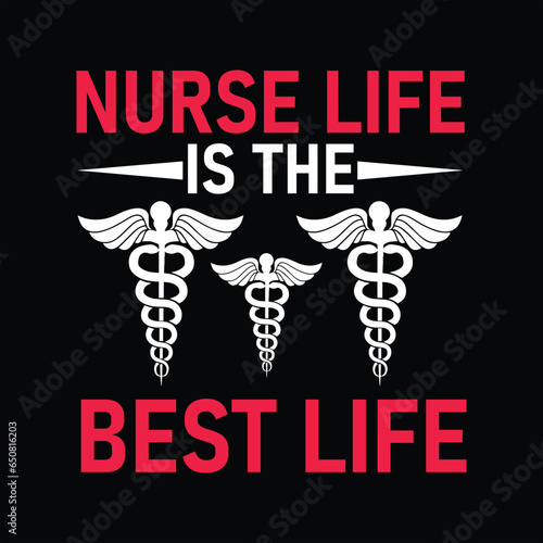 Nursing T-shirt design