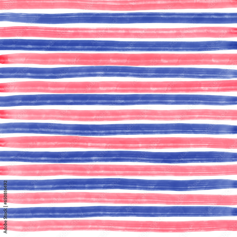 Red Blue Stripe Hand Drawn Background Red Blue Stripe Hand Drawn Background