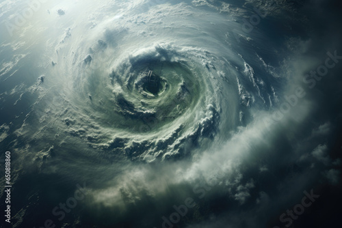 hurricane viewed by spacecraft hurricane