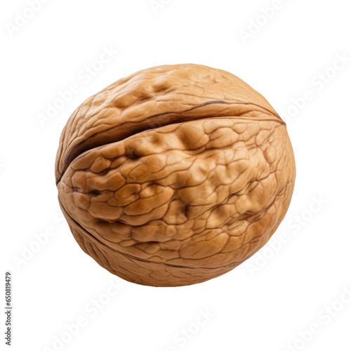 Walnut Isolated on a Transp...