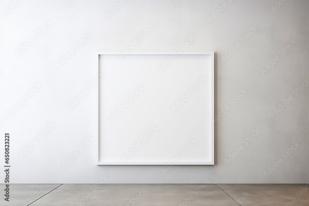 empty room with a frame, blank white door, empty white room empty room with a frame, blank white door, empty white room