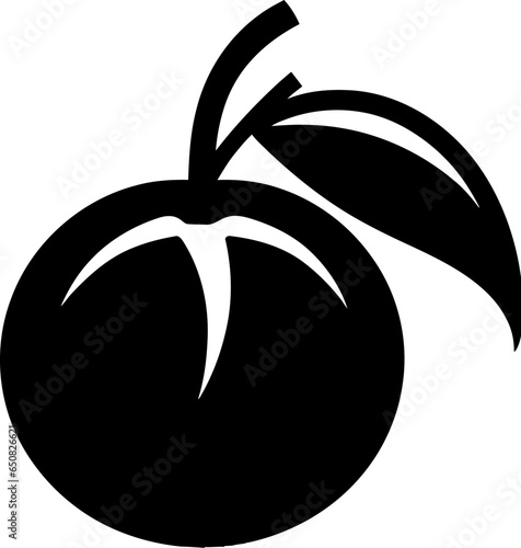 Tangerine fruit icon