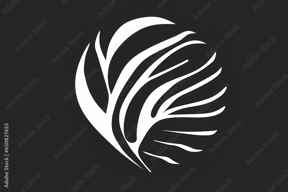 Creative leaf isolated on white Logo Design for Advertising and Marketing