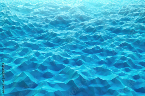 Crystal Clear Ocean Surface Art