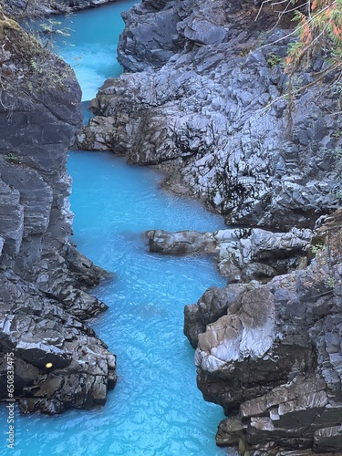 Mamquam lake glaciar water  photo