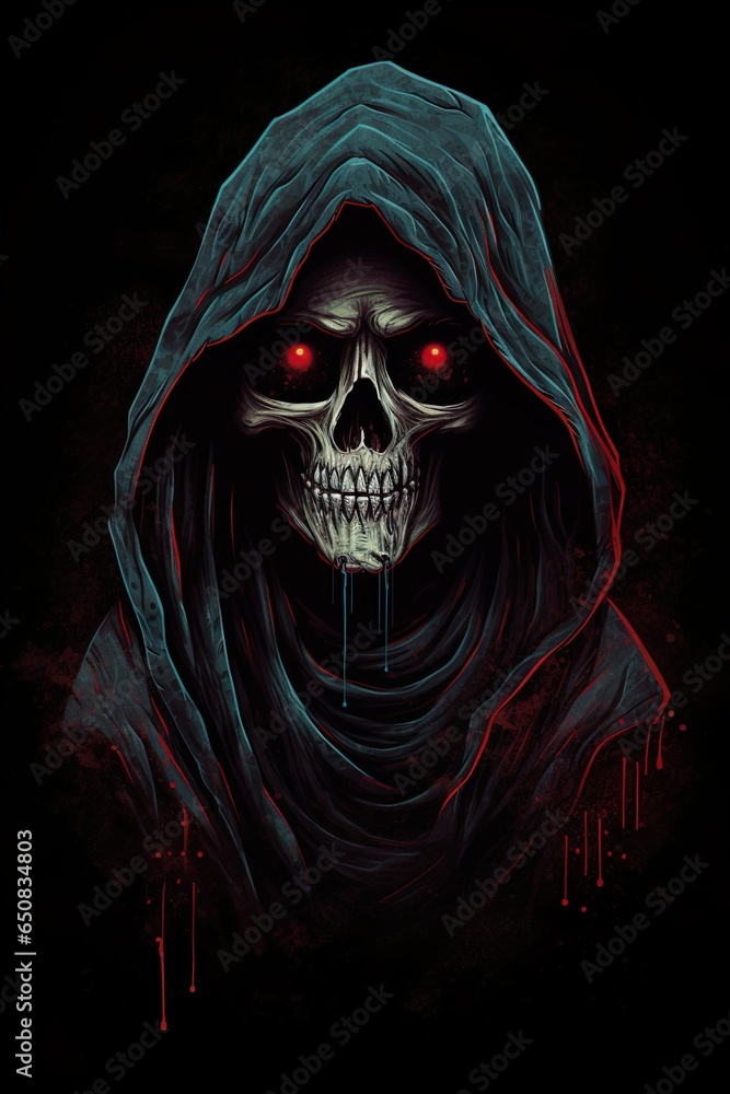 Illustration de la Mort Illustration de la Mort