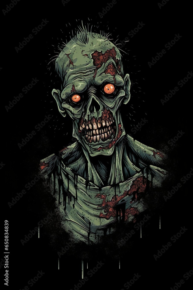 Portrait zombie Portrait zombie