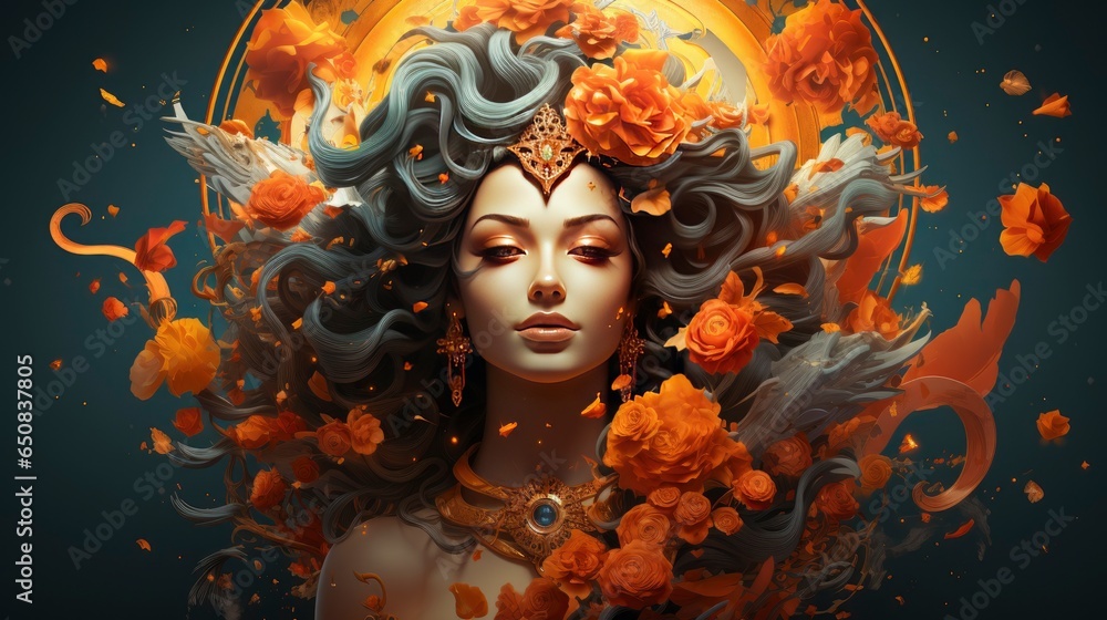 happy durga paja, Generative AI happy durga paja, Generative AI