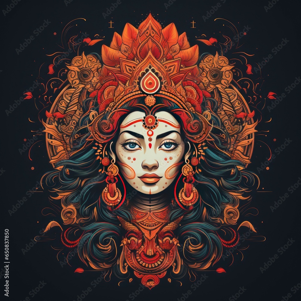 happy durga paja, Generative AI happy durga paja, Generative AI