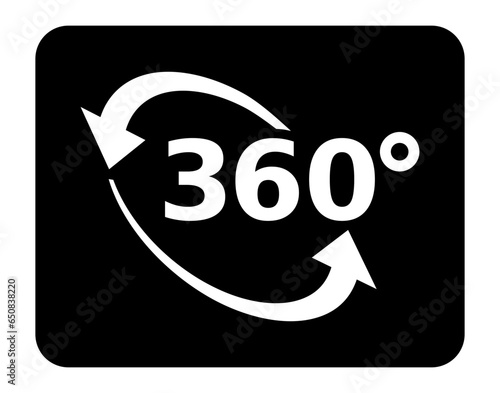 ikona 360 stopni