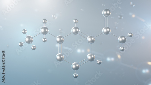 ethionamide molecular structure, 3d model molecule, antituberculosis agents, structural chemical formula view from a microscope