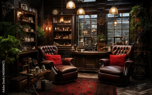 A Classic Barber Shop with Vintage Vibes photo
