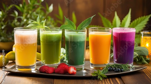 Soothing Cannabis-Infused Beverages  172--4 Cannabinoids