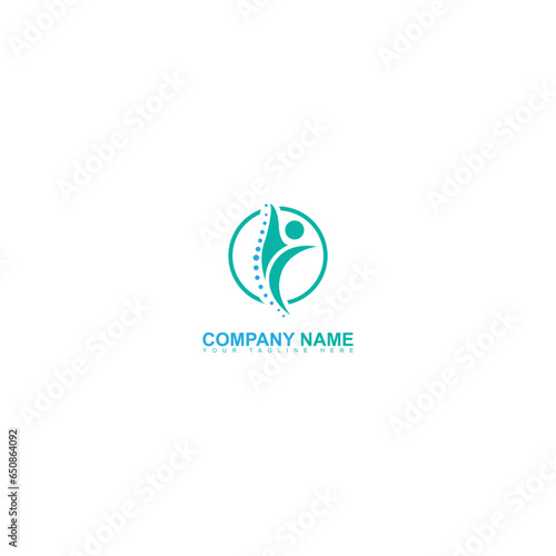 human health care logo, physiotherapy logo, human happy logo