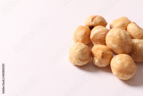 peanuts on a wooden background