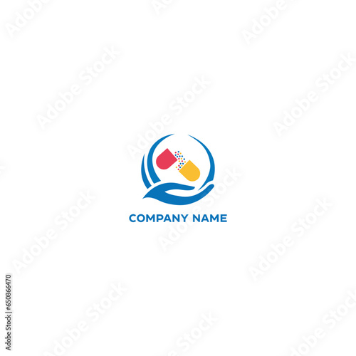 logo of Medical and health care from the heart pharmacy modern logo design in fresh and unique idea logo logos
