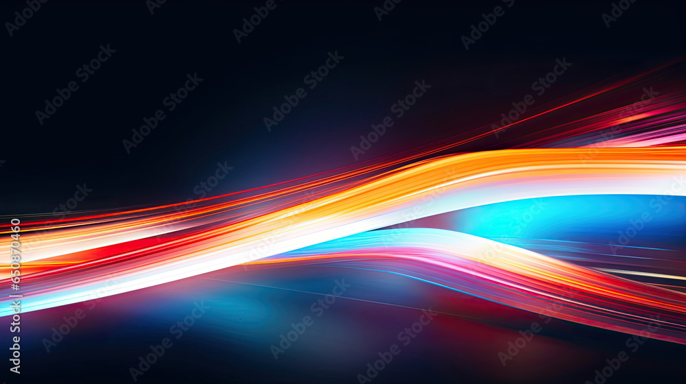 abstract colored wave background