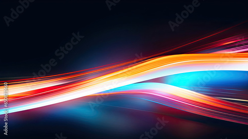 abstract colored wave background