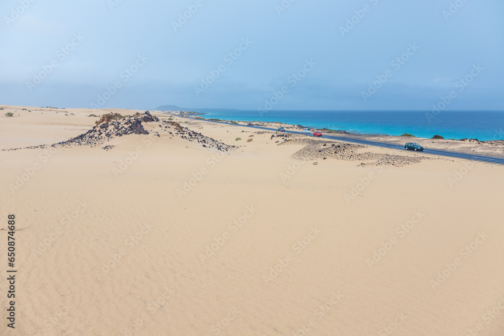 desert sand pattern texture background from the sand in the Dunes of Corralejo desert sand pattern texture background from the sand in the Dunes of Corralejo