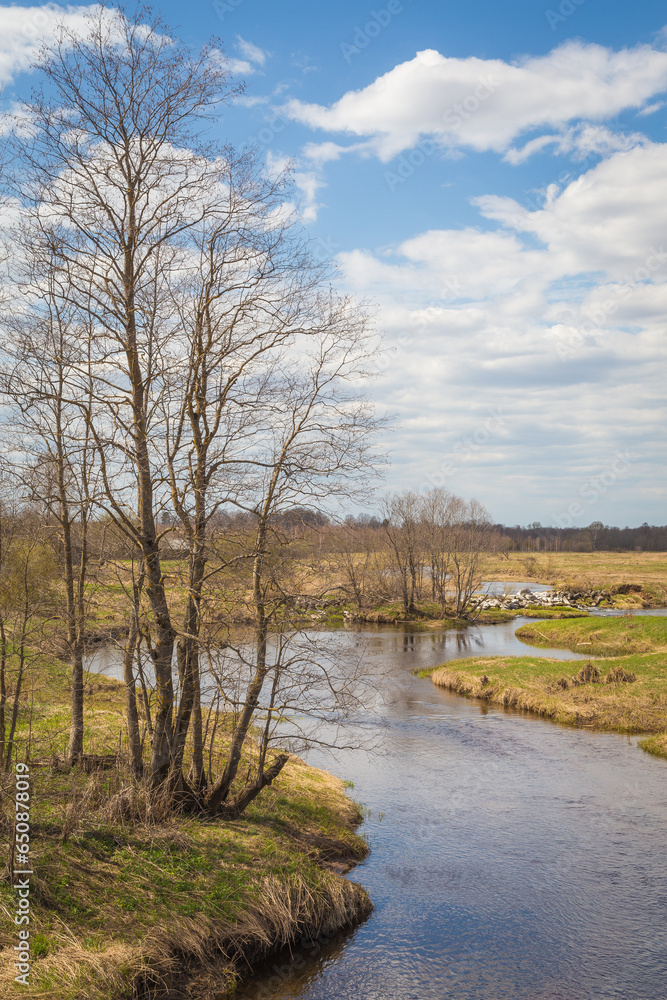 View of Tver region in Russia