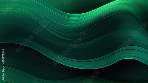 An illustration featuring abstract  organic green lines  perfect as a wallpaper background