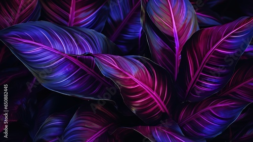 Tropical Paradise: Vibrant Leaves Wallpaper © Slumber