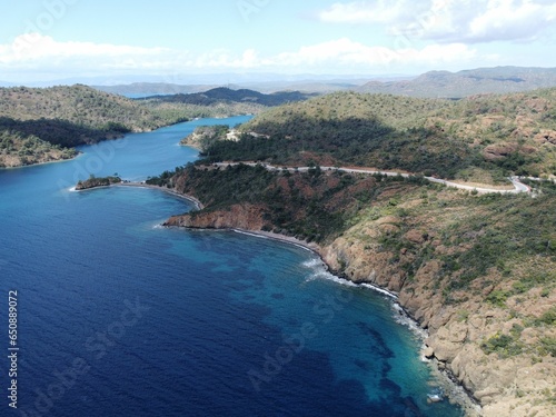 View of D-Maris Bay Hotel nearby Bencik Bay, Hisaronu, Marmaris, Turkey photo