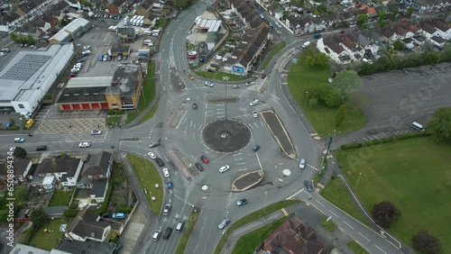 Swindon's iconic Magic Roundabout photo