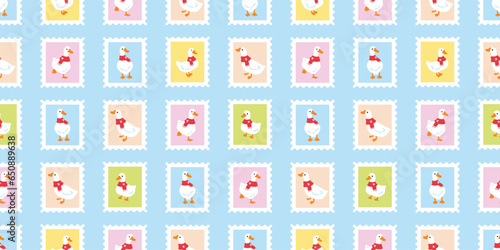 duck seamless pattern stamp sticker rubber duck shower bathroom toy chicken bird vector pet wrapping paper doodle