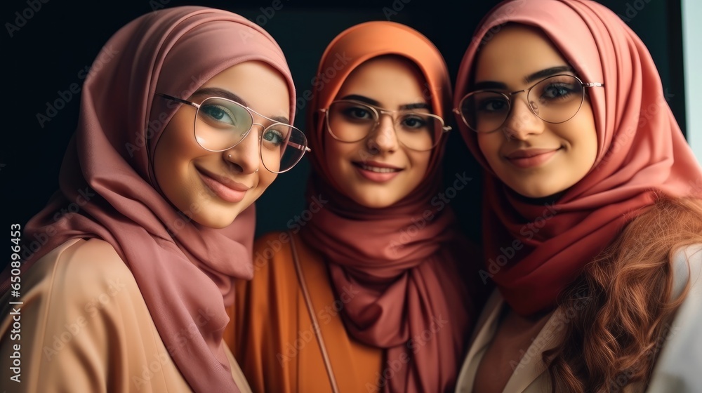 Beautiful Muslim Asian young woman with hijab. Beautiful Muslim Asian young woman with hijab.
