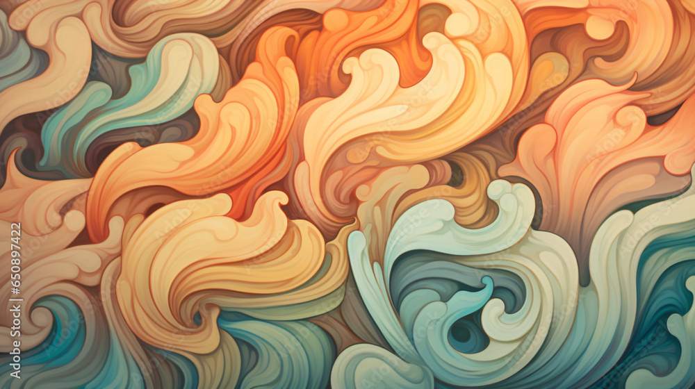 The beauty of waves in art: Surrealist, pop art, minimalist, and contemporary interpretations, Generative AI The beauty of waves in art: Surrealist, pop art, minimalist, and contemporary interpretations, Generative AI