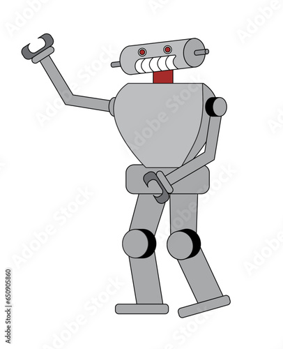 Gray Robot