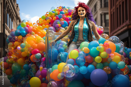Pride-Paraden und -Veranstaltungen: In Städten auf der ganzen Welt finden Pride-Paraden und -Festivals statt photo