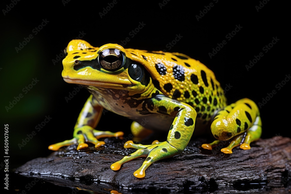 Fototapeta premium Colorful rainforest poison frog