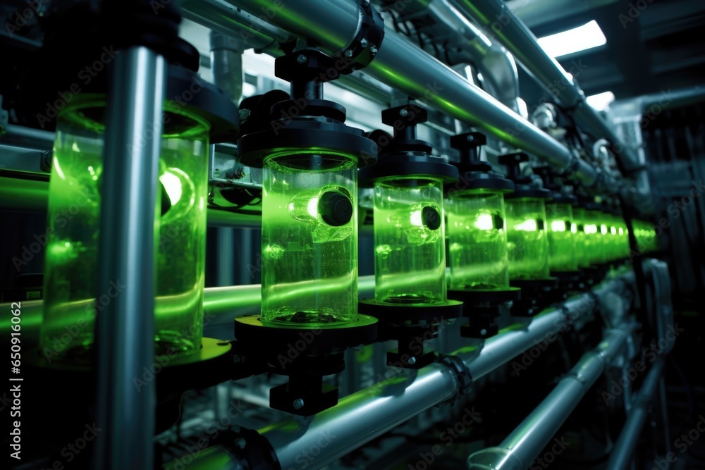 The image portrays the sophisticated water treatment system in the ... - Activated Carbon Filtration For Toxic Algae