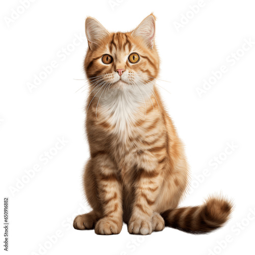 Manx_cat_cute_whole_body_no_shadow_highest_resolution © I Love Png