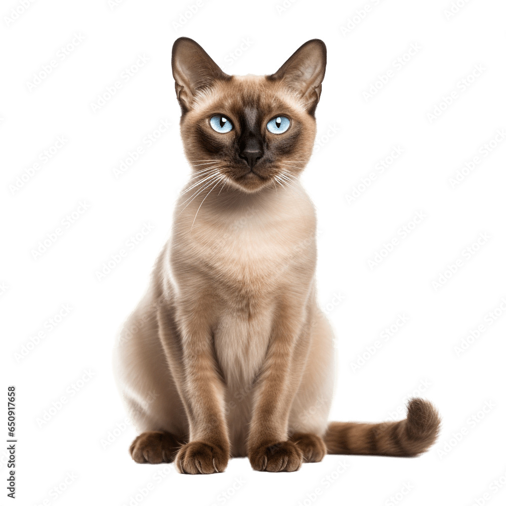 Tonkinese_cat_cute_whole_body_no_shadow_highest_resol