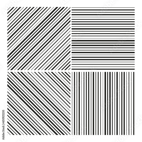 Stripe Pattern. Vector illustration. EPS 10.