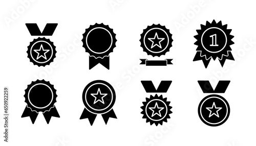 Achieve icon vector. medal icon vector. award. Certificate. approved