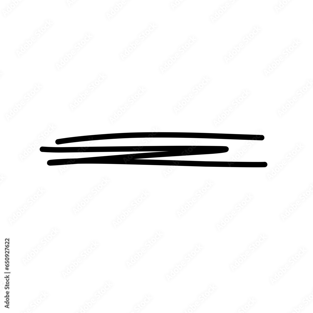 Hand drawn scribble lines Hand drawn scribble lines