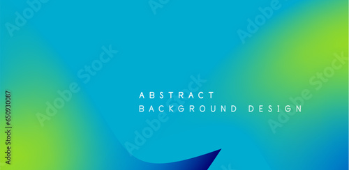Abstract vector backdrop with fluid, geometric elements. Harmonious blend of form and color, evoking dynamic and captivating visual landscape for wallpaper, banner, background, landing page