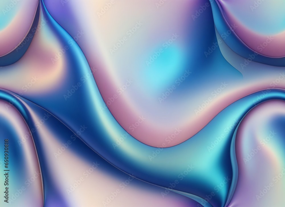 Fluid Abstract Design on gradient background, Generative AI Fluid Abstract Design on gradient background, Generative AI