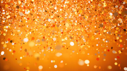 Celebration and colorful confetti party abstract background