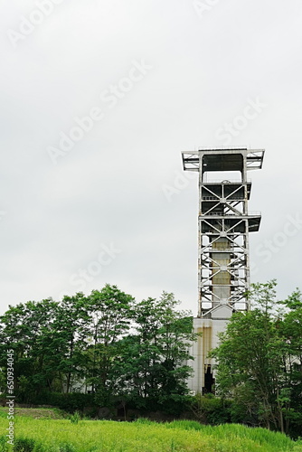 Sunagawa Coal Mine, Sunagawa City, Hokkaido, photo