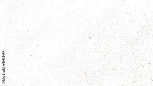 Coffee Color Grain Texture Isolated on White Background. Chocolate Shades Confetti. Brown Particles. Digitally Generated Image. Vector Illustration.