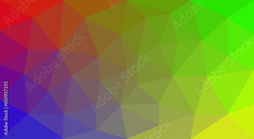 abstract colorful geometric background with triangles background
