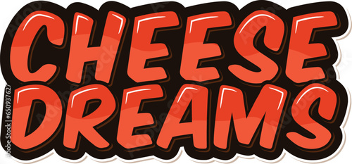 A whimsical lettering vector design celebrating the delicious dreams of nachos