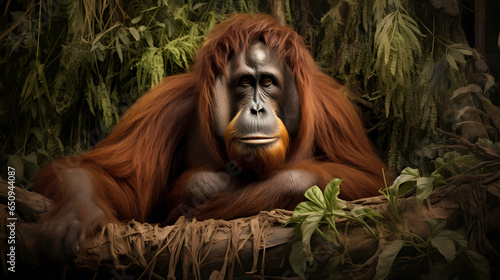 Tapanuli Orangutan in nature photo